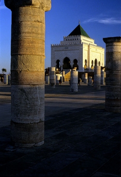  Mausolee des rois Mohammed V et Hassan II, Rabat, Maroc. 